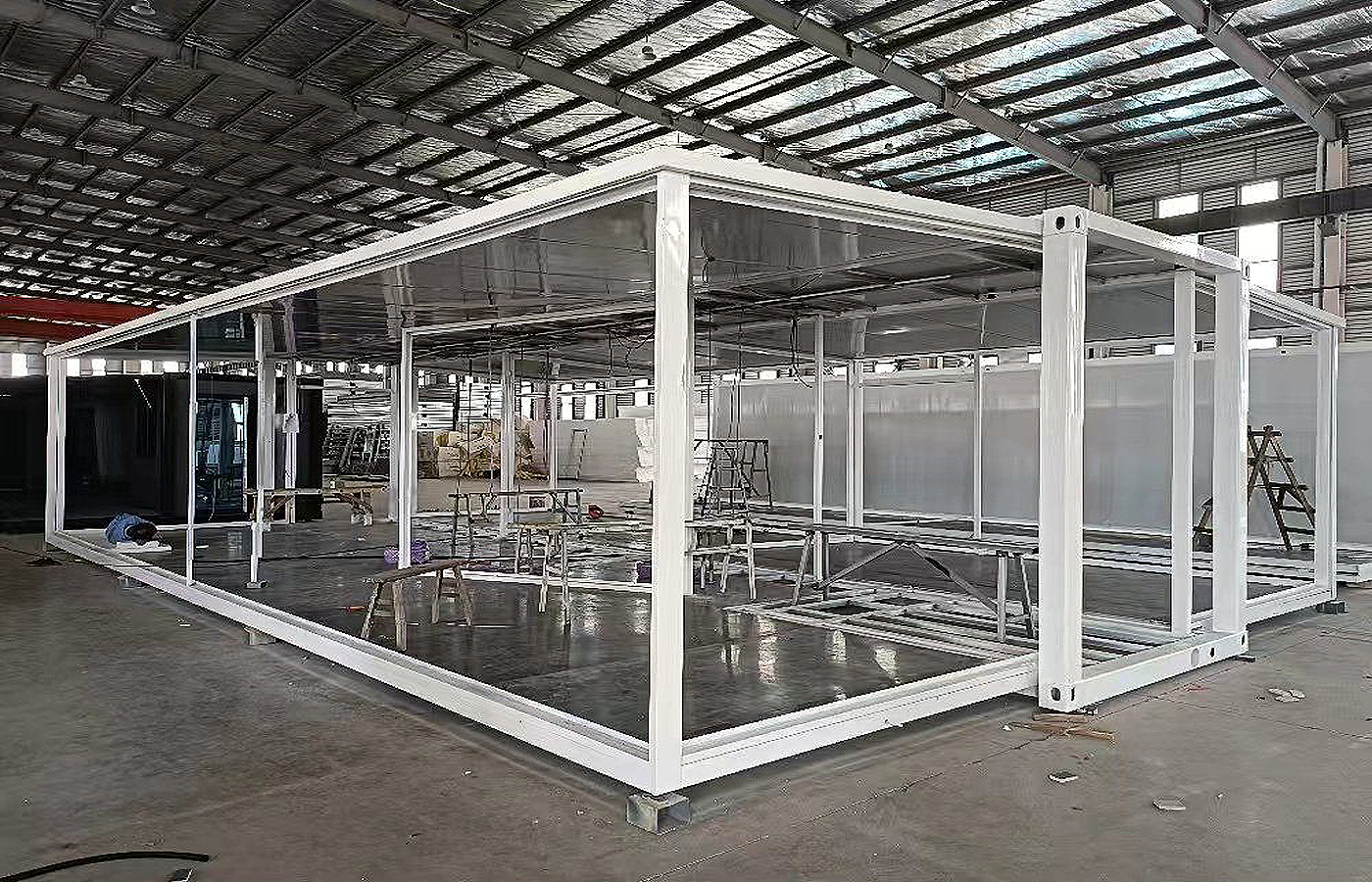 20ft moderne uitbreidbare container op maat gemaakte winkel met kamerhoge ramen 20ft moderne uitbreidbare container op maat gemaakte winkel met kamerhoge ramen