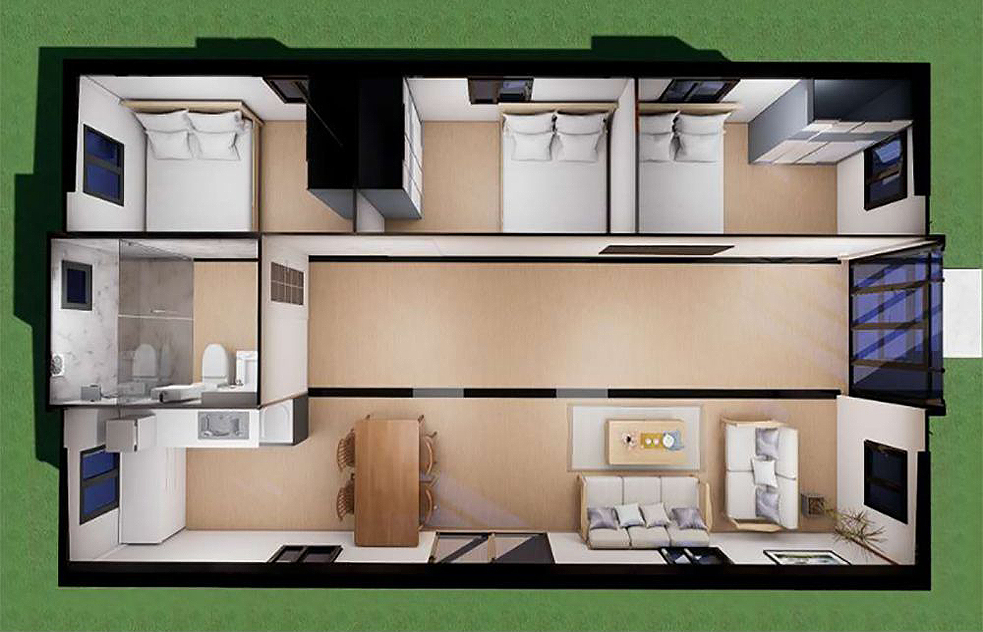 20ft moderne uitbreidbare container op maat gemaakte winkel met kamerhoge ramen 20ft moderne uitbreidbare container op maat gemaakte winkel met kamerhoge ramen