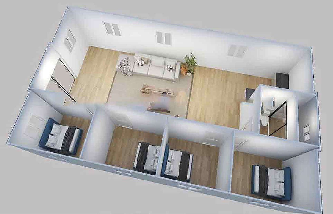 20ft moderne uitbreidbare container op maat gemaakte winkel met kamerhoge ramen 20ft moderne uitbreidbare container op maat gemaakte winkel met kamerhoge ramen